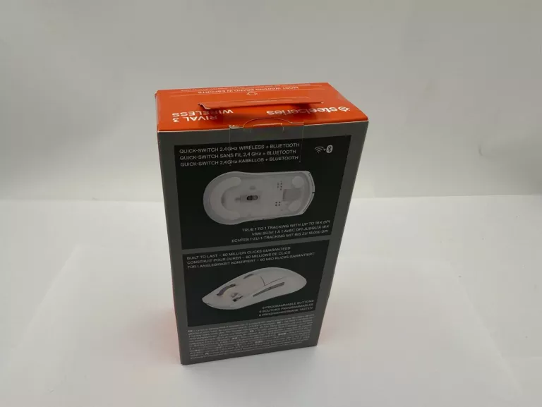 MYSZ GAMINGOWA STEELSERIES RIVAL 3 WIRELESS GEN 2 BIAŁA