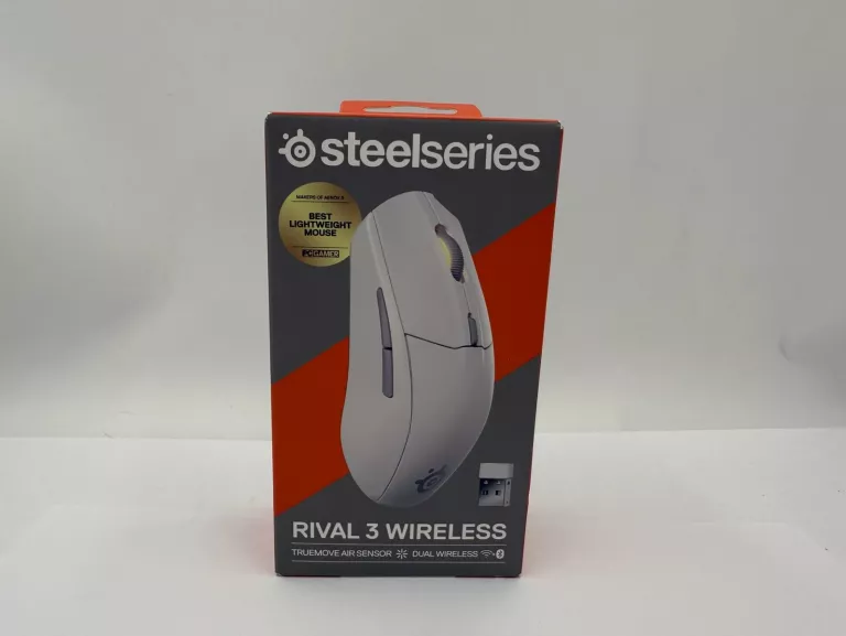MYSZ GAMINGOWA STEELSERIES RIVAL 3 WIRELESS GEN 2 BIAŁA