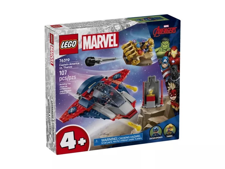 LEGO MARVEL 76319 KAPITAN AMERYKA VS. THANOS