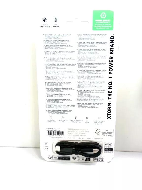 POWERBANK XTORM 20000MAH 20W