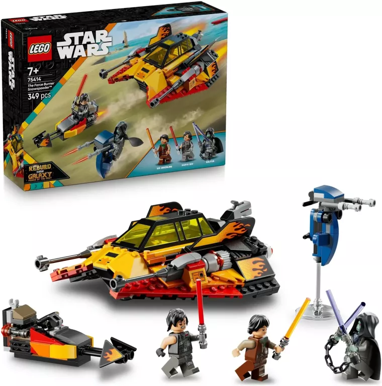 LEGO STAR WARS PŁOMIENNY ŚMIGACZ ŚNIEŻNY DLA DZIECI