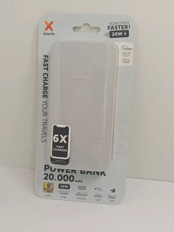 POWERBANK XTORM 20000MAH 20W
