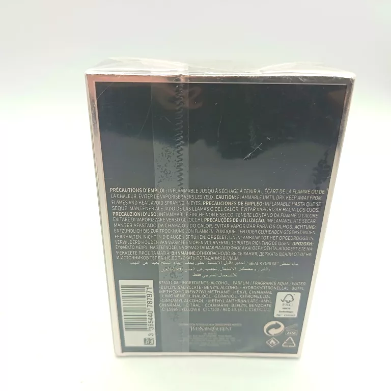 WODA PERFUMOWANA YVES SAINT LAURENT BLACK OPIUM 90 ML