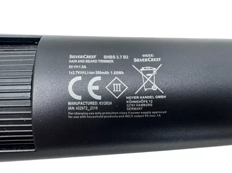 MASZYNKA SILVERCREST SHBS 3,7 B2