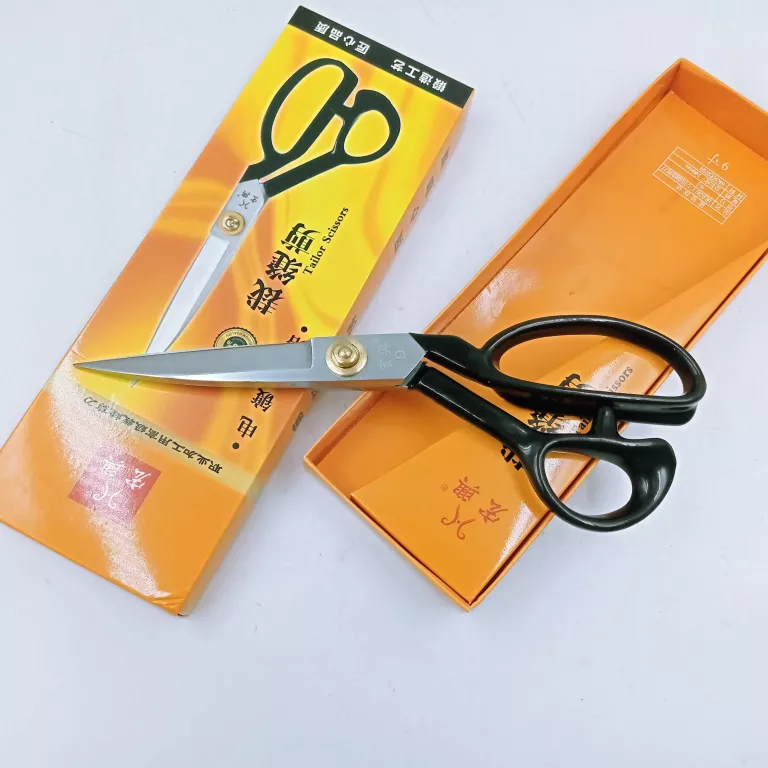 NOŻYCZKI DUŻE 9'' METALOWA RĘKOJEŚĆ BARDZO OSTRE