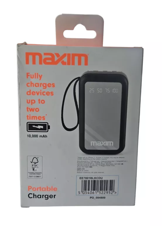 POWERBANK MAXIM 10000 MAH
