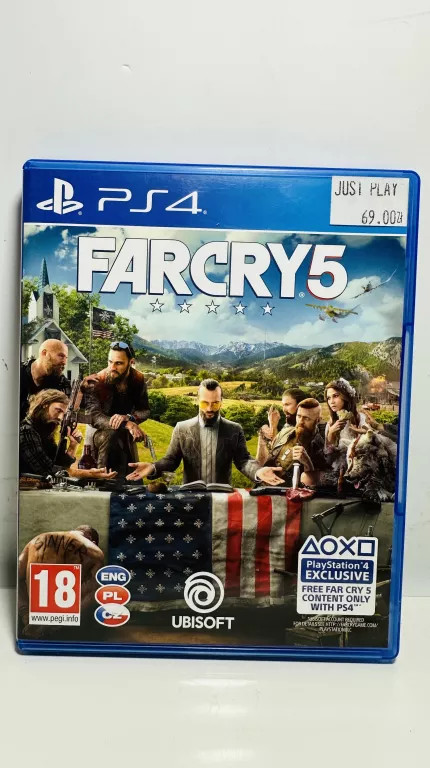 GRA PS4 FAR CRY 5 WARTO OKAZJA