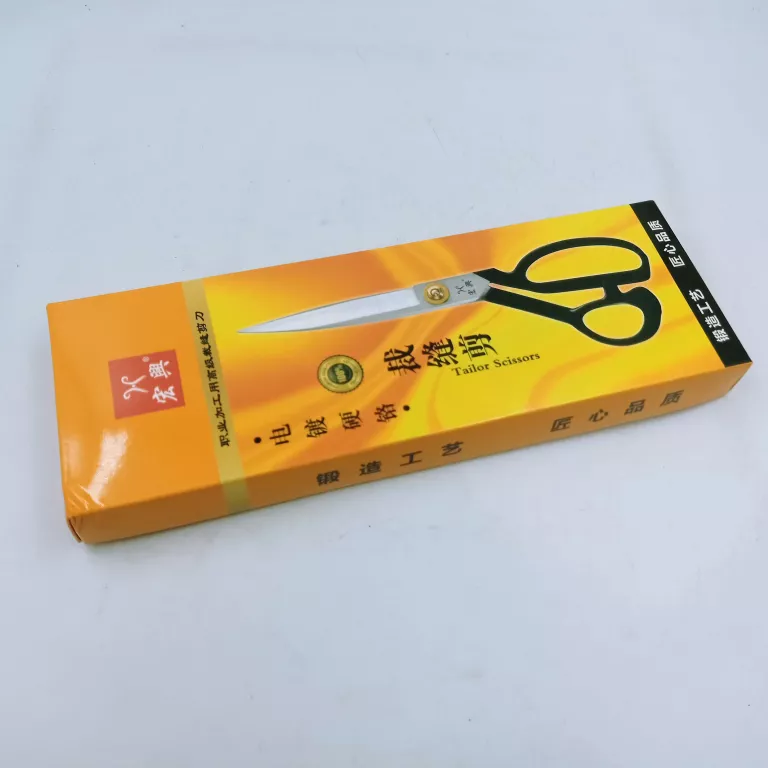 NOŻYCZKI DUŻE 9'' METALOWA RĘKOJEŚĆ BARDZO OSTRE