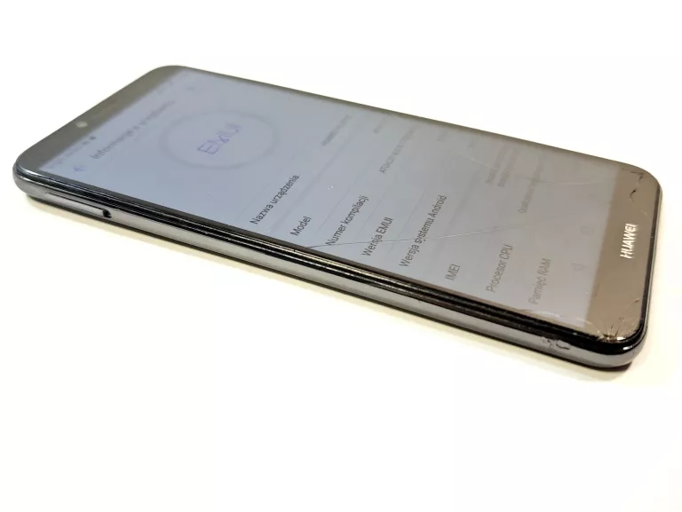 TELEFON HUAWEI Y6 2018 SAM TEL PĘKNIĘTY