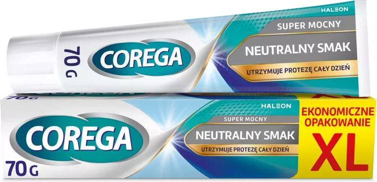 COREGA SUPER MOCNY NEUTRALNY SMAK KREM MOCUJĄCY DO PROTEZ ZĘBOWYCH 70 G