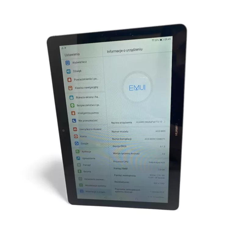 TABLET HUAWEI MEDIA PAD T3 2/16GB/PUD