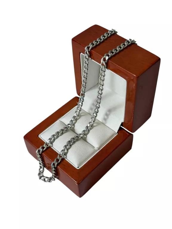 SREBRNY MĘSKI ŁAŃCUSZEK PANCERKA 50CM/925/17,84G.