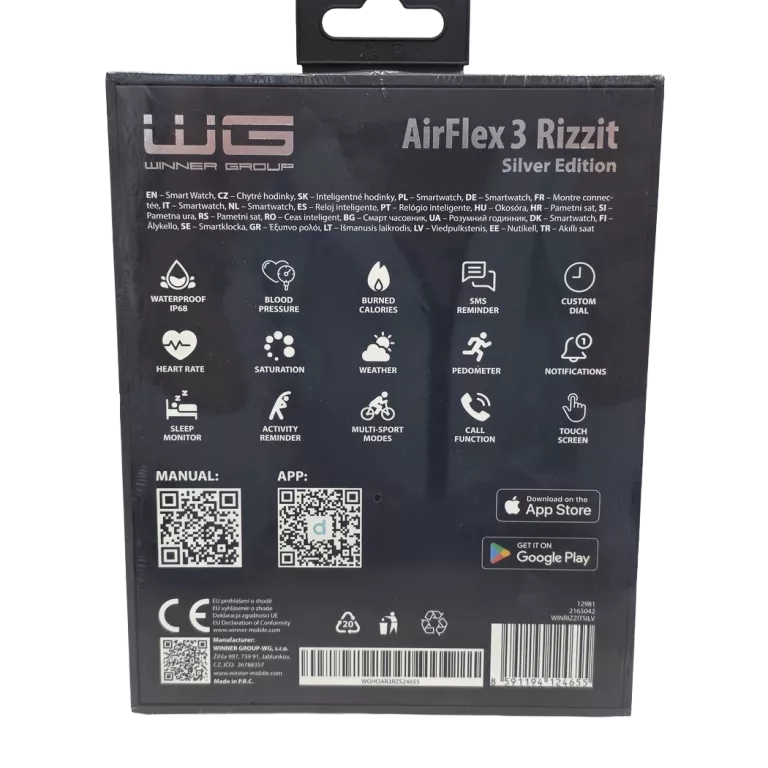 WG SMARTWATCH AIRFLEX 3 RIZZIT