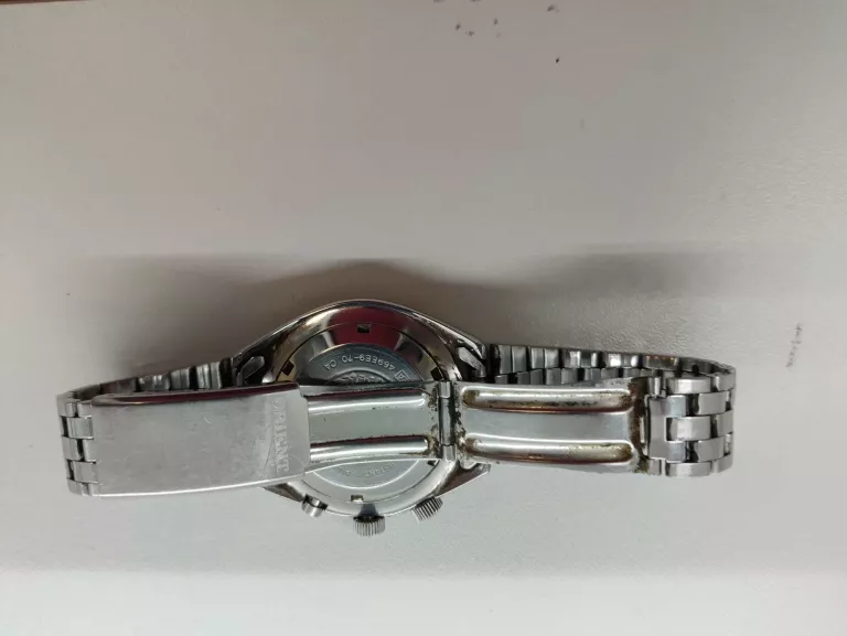 ZEGAREK MĘSKI ORIENT 469EE9-70 NA SREBRNEJ BRANSOLECIE