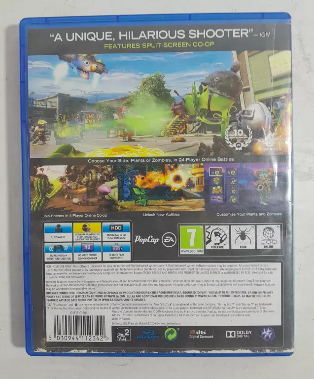 gra-na-ps4-plants-vs-zombies-garden-warfare-ean-gtin-5030940116375