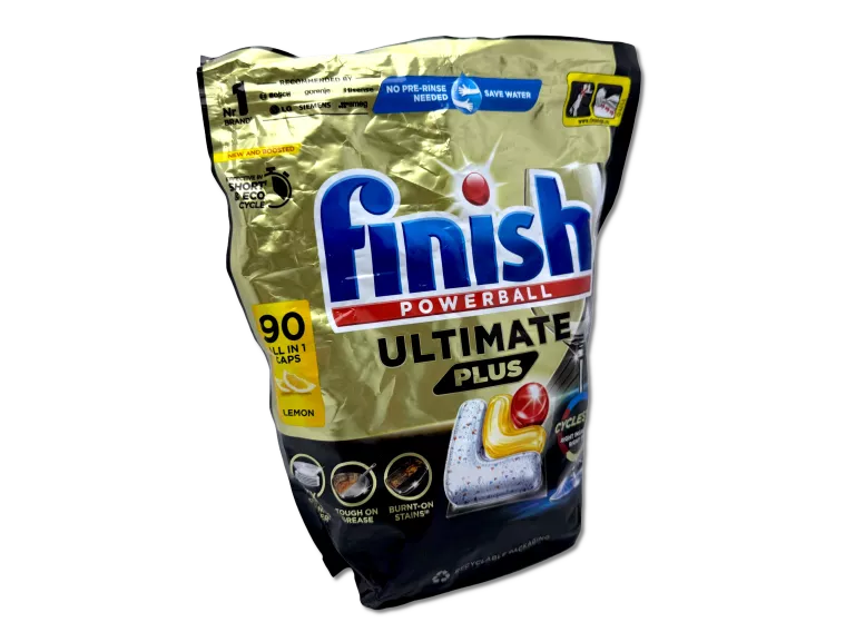 KAPSUŁKI FINISH POWERBALL ULTIMATE PLUS LEMON 90SZT