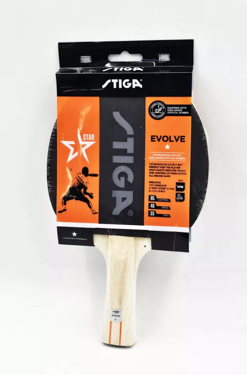 RAKIETKA DO TENISA STOŁOWEGO / PING PONGA STIGA EVOLVE 1211-8318-01 1-STAR