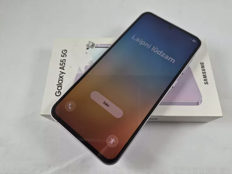 SAMSUNG GALAXY A55 5G 128GB GWARANCJA BEZ RAT! ŁADNY! FIOLET!