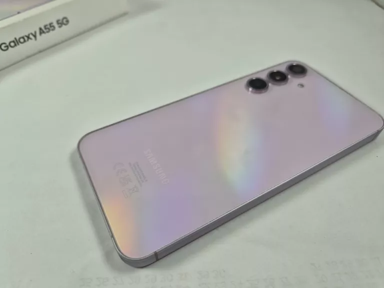 SAMSUNG GALAXY A55 5G 128GB GWARANCJA BEZ RAT! ŁADNY! FIOLET!