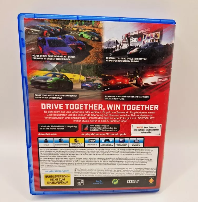 GRA PS4 DRIVERCLUB