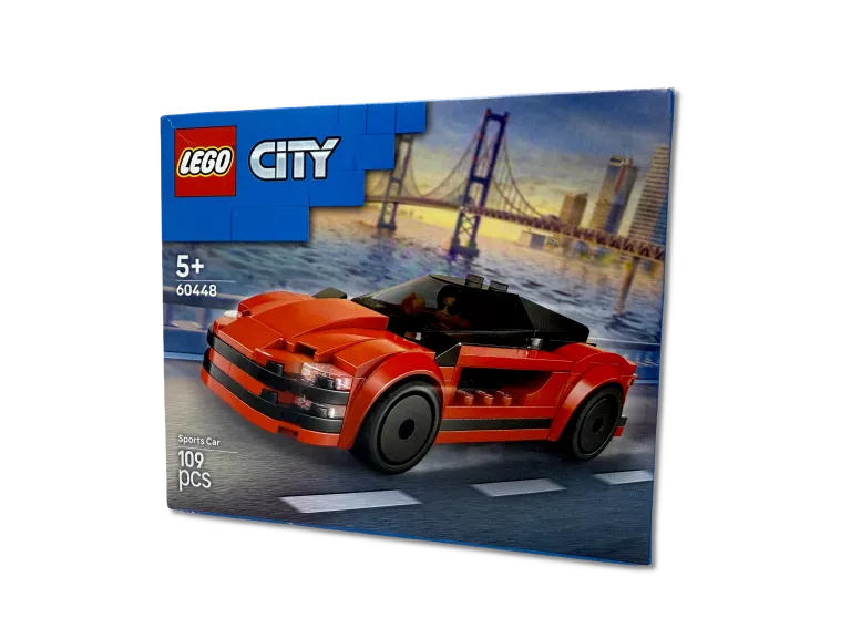 LEGO CITY 60448 CZERWONY SAMOCHÓD SPORTOWY