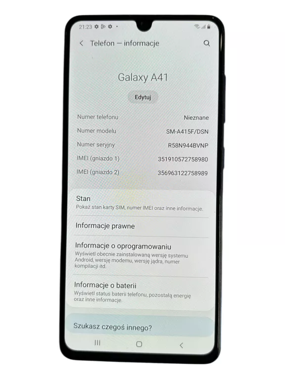 TELEFON SAMSUNG GALAXY A41 4GB/64GB
