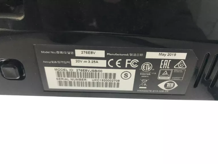 MONITOR PHILIPS 276E8V PUD