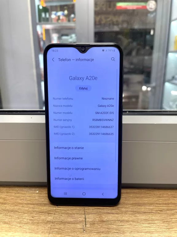 TELEFON TELEFON GALAXY A 20E