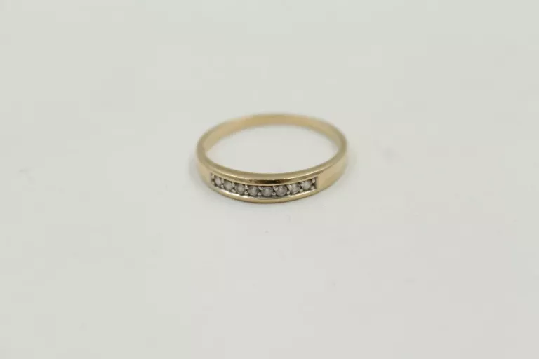 ŚLICZNY ZŁOTY PIERŚCIONEK -585- R.17