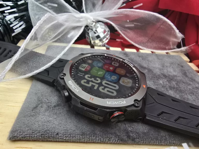 SMARTWATCH MĘSKI GPS POLSKIE MENU ROZMOWY FUNKCJE ZDROWOTNE SPORT