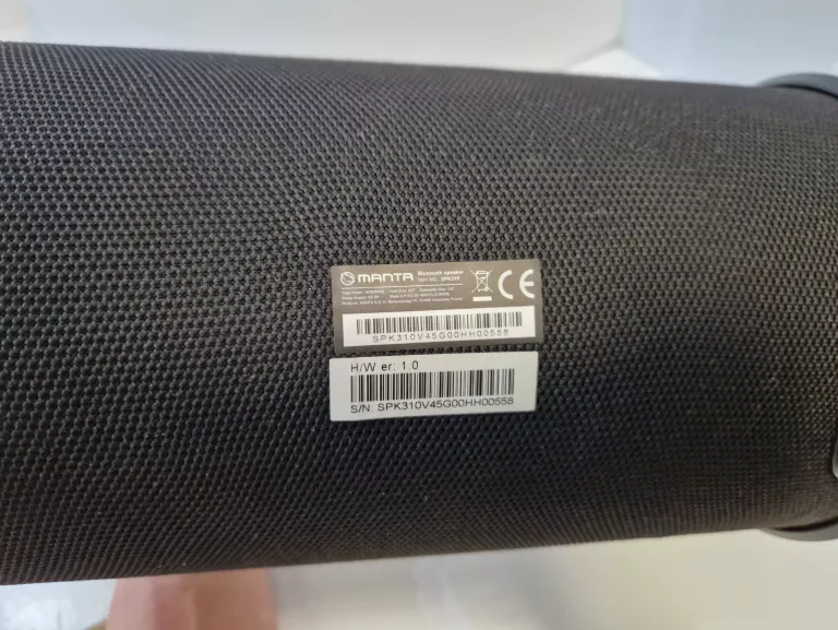GŁOŚNIK BLUETOOTH MANTA SPK310 90W TWS BT 5.0 SUPER BASS