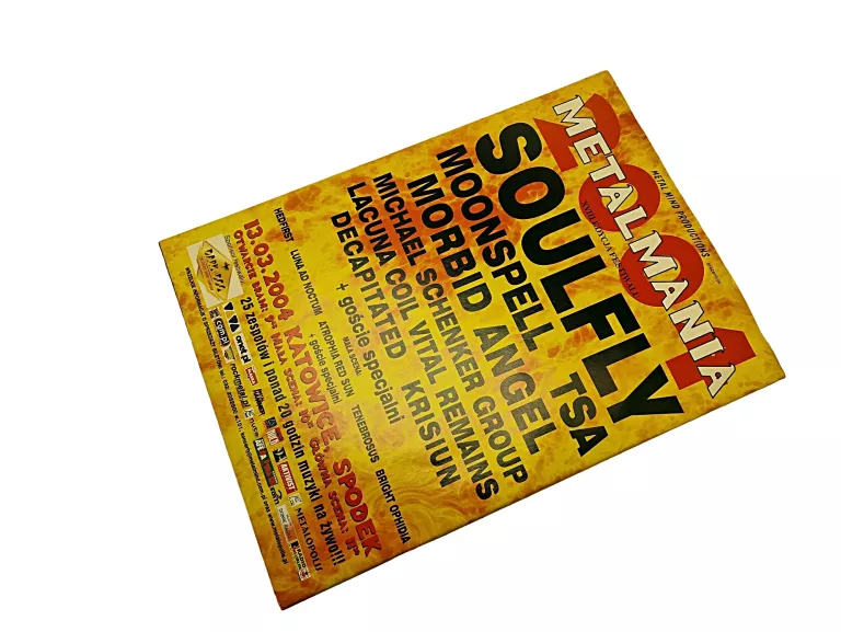 CZASOPISMO METAL HAMMER ROK 2004 /02