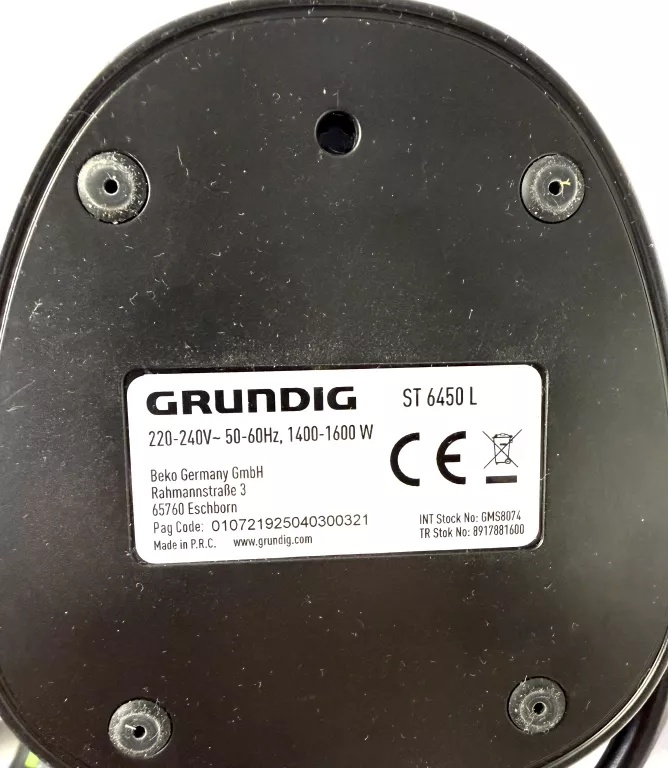 PAROWNICA GRUNDIG ST 6450