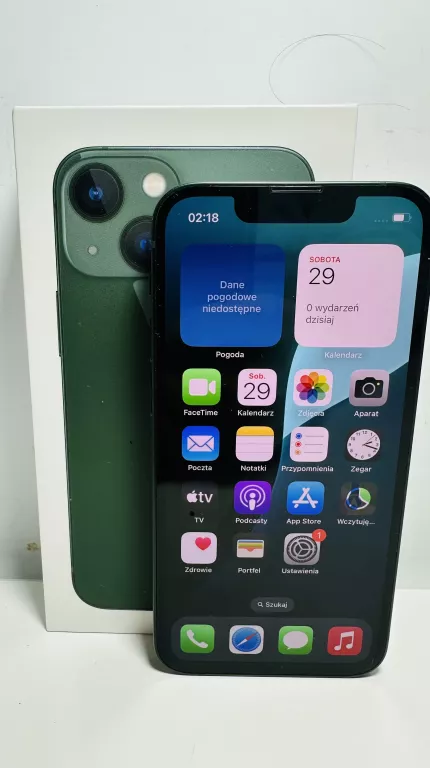 TELEFON IPHONE 13 MINI 4/128GB ZIELONY 78% SERWIS WARTO OKAZJA