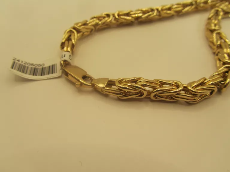 zloty-lancuszek-splot-krolewski-3750-gr-585-dlugosc-calkowita-5000