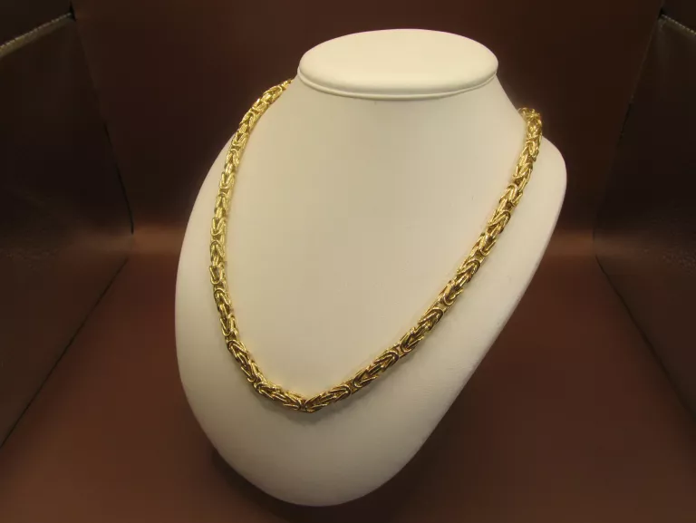 zloty-lancuszek-splot-krolewski-3750-gr-585-gornoslaska-37a-kalisz-sj