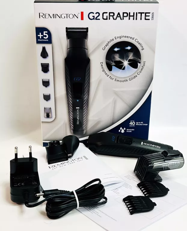TRYMER MASZYNKA DO STRZYŻENIA REMINGTON WŁOSÓW BRODY ZAROSTU PG2000