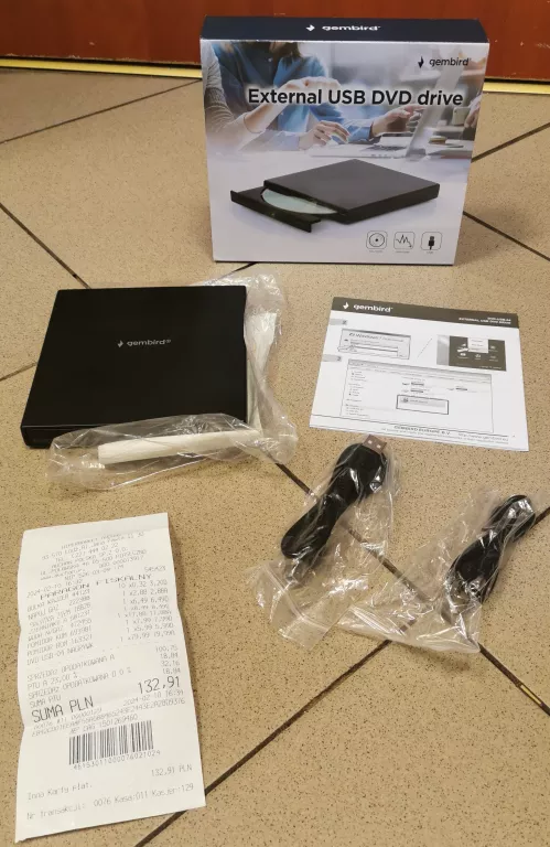 ZEWNĘTRZNY NAPĘD DVD DVD-USB-04