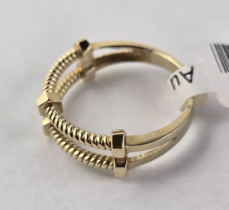 ZŁOTY PIERŚCIONEK 3,34G 585 R.15