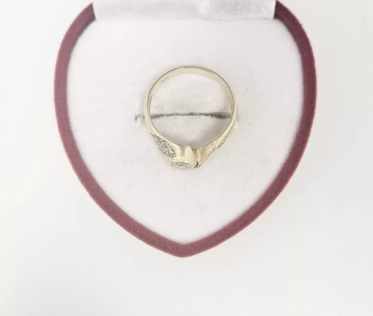 ZŁOTY PIERŚCIONEK Z OCZKIEM 585/3,74G