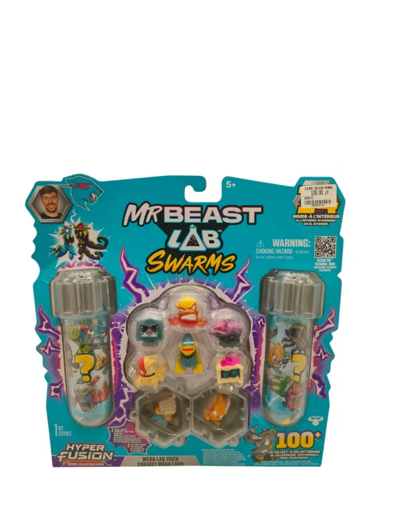 MR BEAST LAB SWARMS MEGA 14-PACK FIGUREK HYPER FUSION