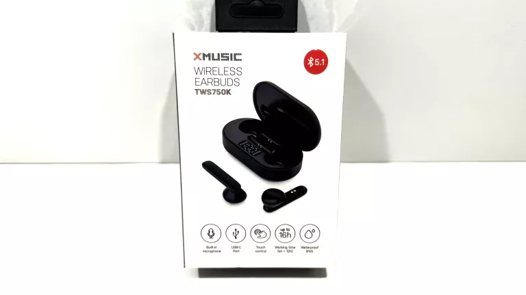 SŁUCHAWKI DOUSZNE XMUSIC TWS750K