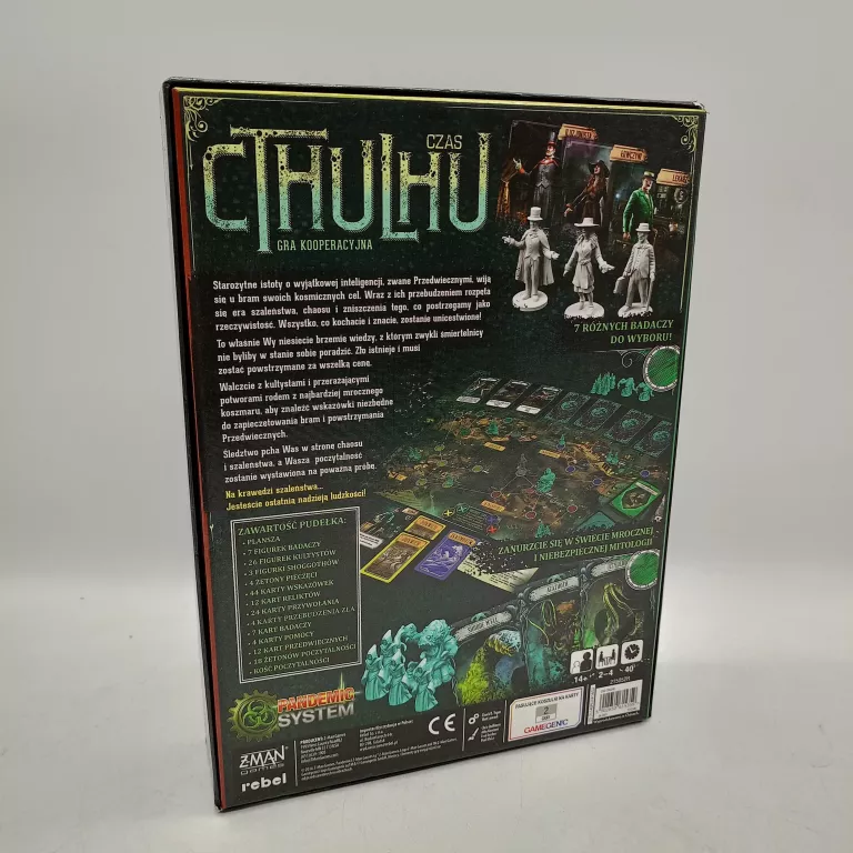 CZAS CTHULHU GRA PLANSZOWA