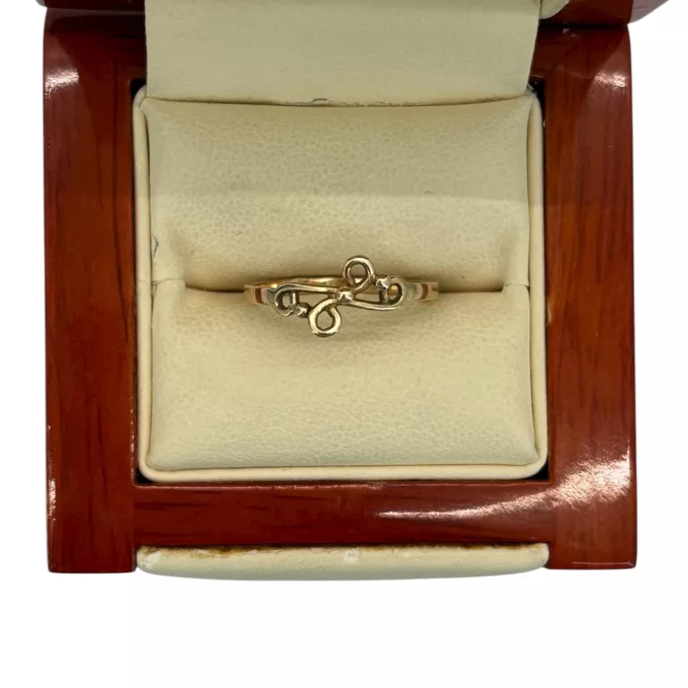 ZŁOTY [585] PIERŚCIONEK 1,52G R.14