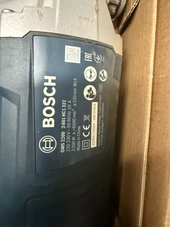 SZLIFIERKA BOSCH GWS 2200