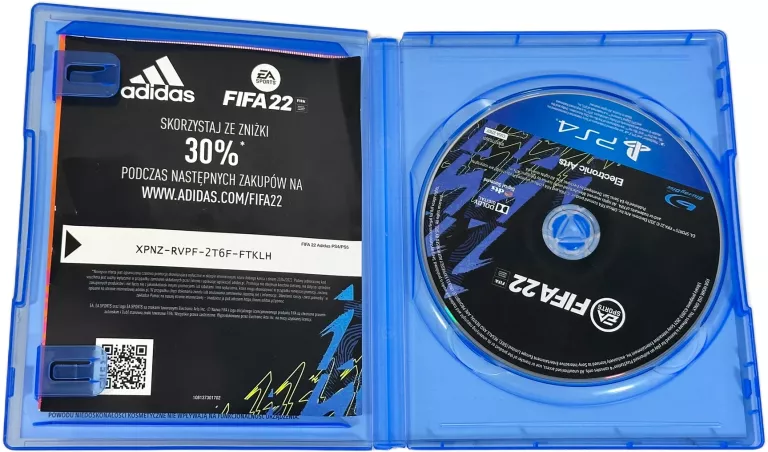 GRA SPORTOWA FIFA 22 NA KONSOLĘ PLAYSTATION 4 PS4