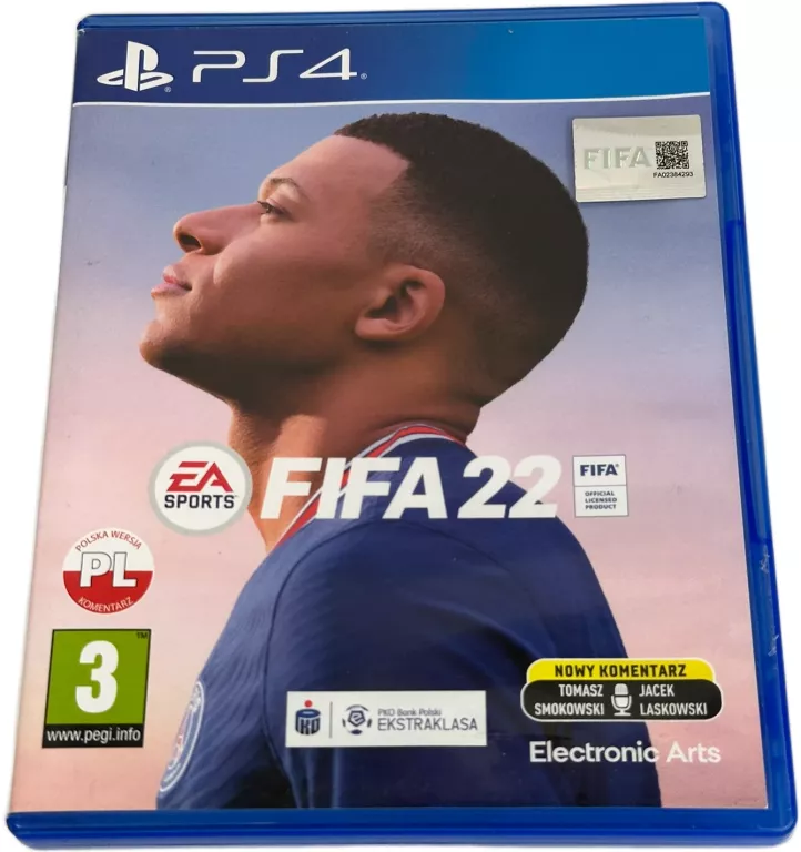 GRA SPORTOWA FIFA 22 NA KONSOLĘ PLAYSTATION 4 PS4