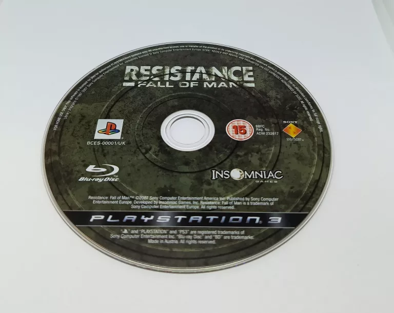 GRA NA PS3 RESISTANCE FALL OF MAN