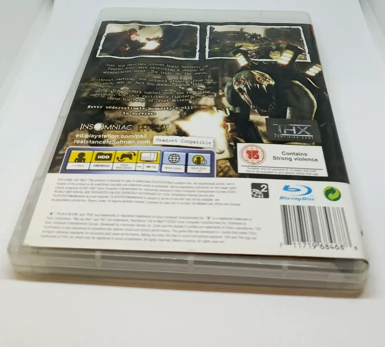 GRA NA PS3 RESISTANCE FALL OF MAN