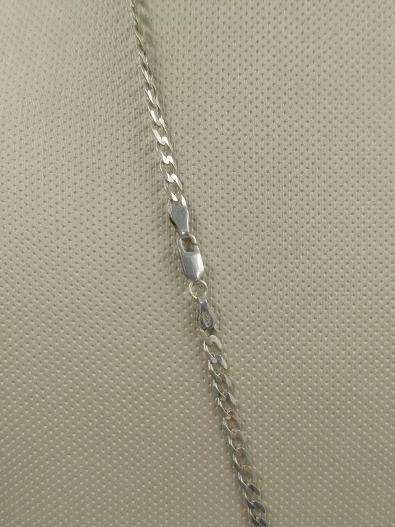 PIĘKNY ŁAŃCUSZEK Z ZAWIESZKĄ JEZUSA I MATKI BOSKIEJ 11,80G 925